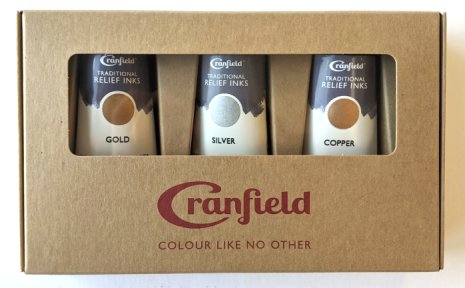 Cranfield Traditional Metallic Relief Ink Set