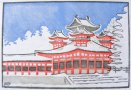 Heian Shrine in Winter