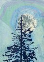 Aurora Borealis Moon