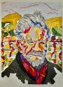 Mistral, Avignon (self-portrait)